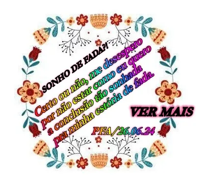 Sonho de fada (Ver mais)