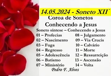 Coroa de Sonetos Conhecendo a Jesus – XII (Ver mais)