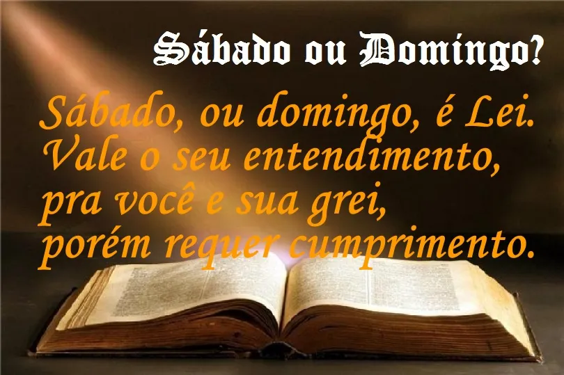 Sábado, ou domingo... (Ver mais)