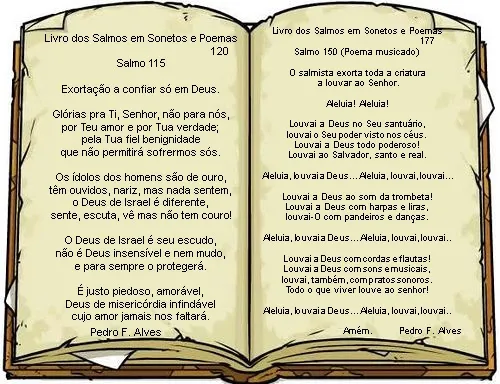 LIvro dos Salmos em Sonetos e Poemas - Pag. 120 - 177