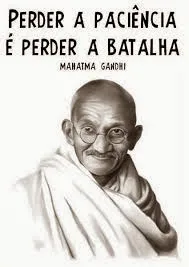 Paciência, amados!
