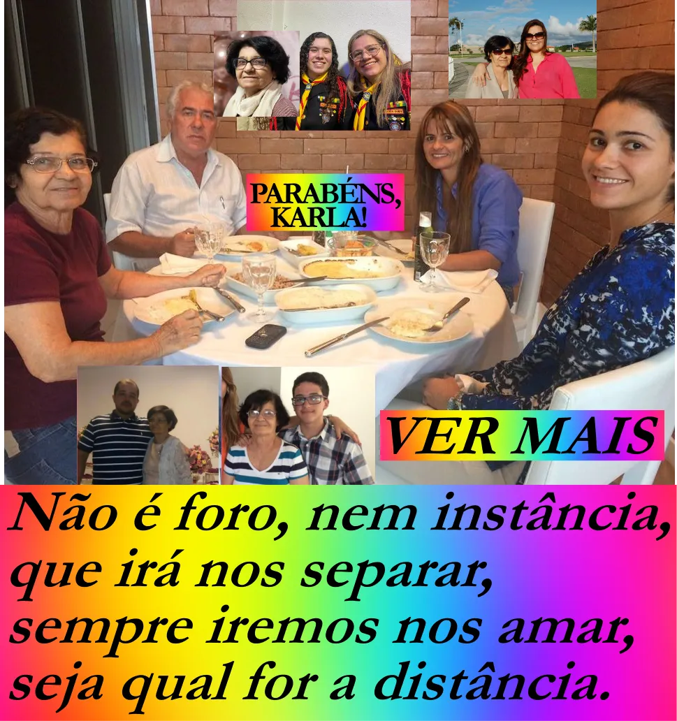 Parabéns Karla!