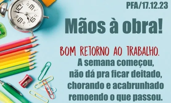 Mãos à obra (Ver mais)