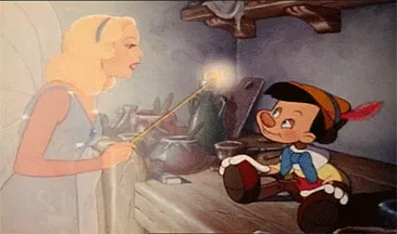 Resultado de imagem para gif de pinóquio