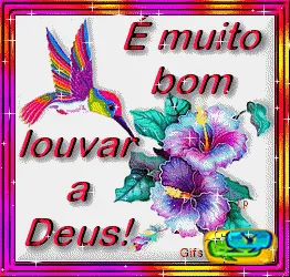 Resultado de imagem para louvando a deus gif