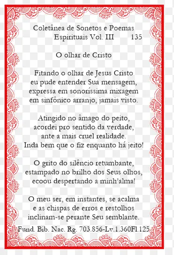 *Olhar de Jesus - Espirituais Vol. III 135 - (Ver mais)