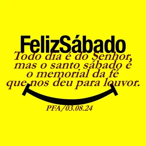 FELIZ SÁBADO