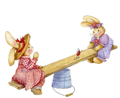 Resultado de imagem para gif coelhos no final do ano