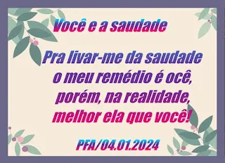 A saudade e você (Ver Mais)
