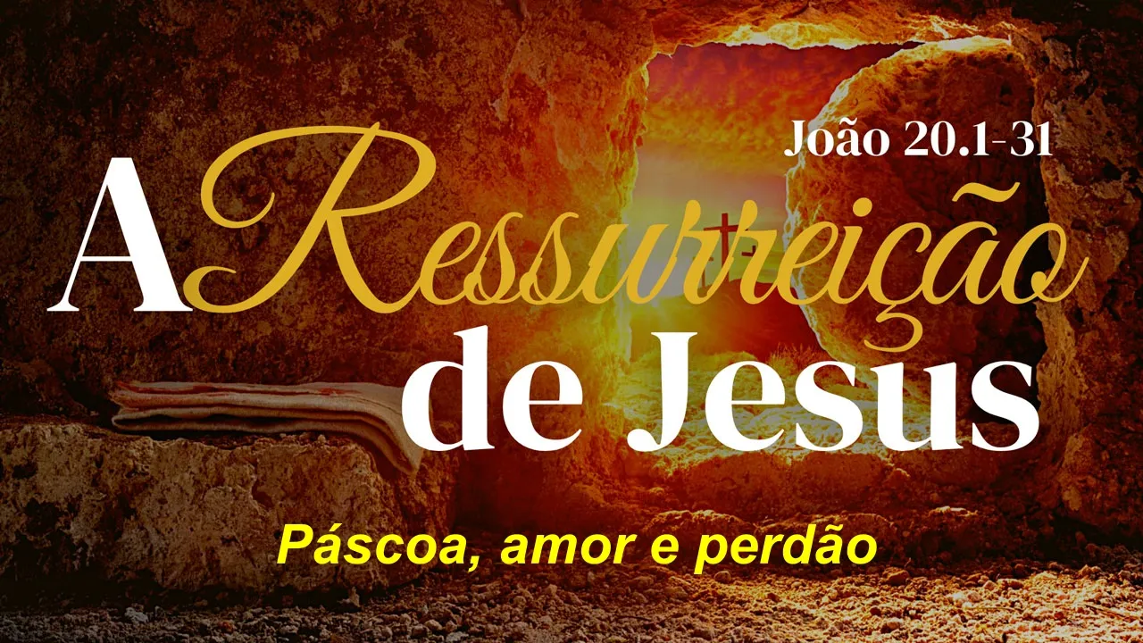 Páscoa, amor e perdão (Ver mais).