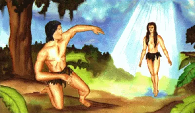 Resultado de imagem para Gif a criaÃ§Ã£o do homem