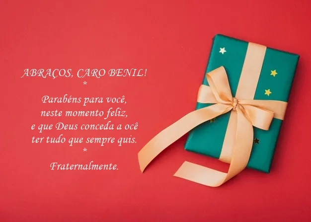 PARABÉNS, BENIL! (Ver mais)