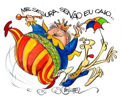 Resultado de imagem para gif do Rei Momo