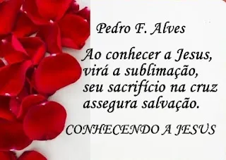 Coroa de Sonetos Conhecendo a Jesus – Sintese (Ver mais).