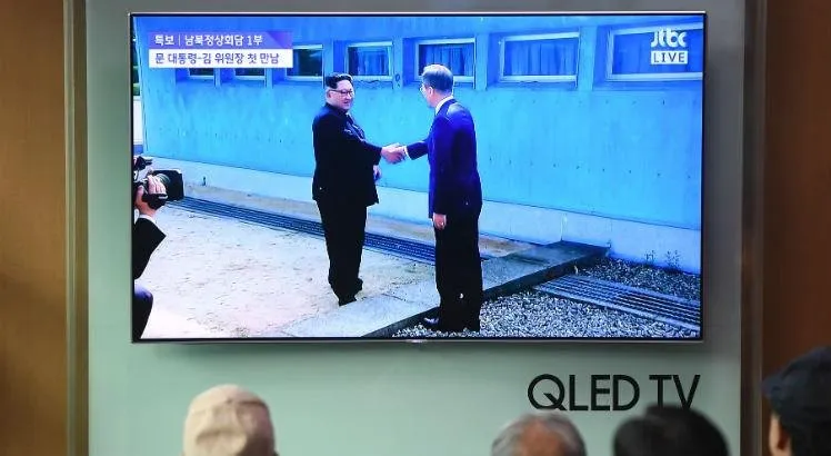 Resultado de imagem para ENCONTROS DOS LÃDERES COREANOS